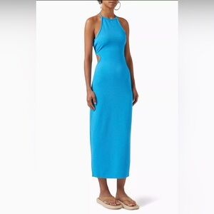 MINKPINK Vibrant Blue Midi Dress